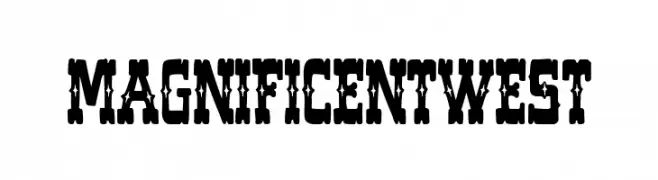 Magnificent West  Free Fonts Download