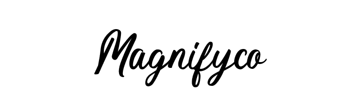 Magnifyco  नि: शुल्क फ़ॉन्ट्स डाउनलोड