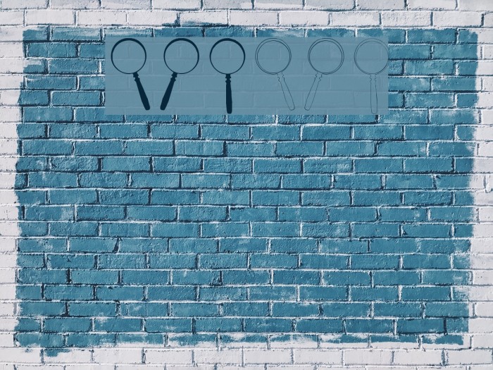 Magnifying Glass Font