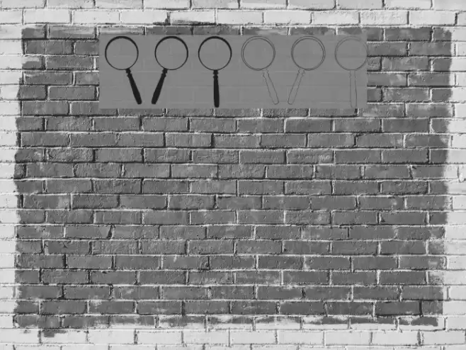 Magnifying Glass Font examples