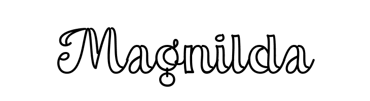 Magnilda  नि: शुल्क फ़ॉन्ट्स डाउनलोड