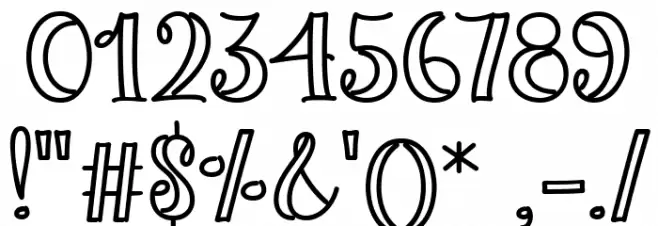 Magnilda Font OTHER CHARS
