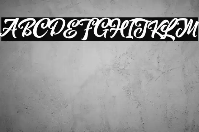 MagnisonScriptFreeDemo-Reg Font examples