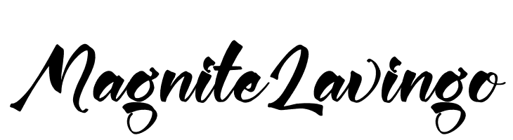 Magnite Lavingo  Frei Schriftart Herunterladen