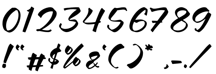 Magnite Lavingo Font OTHER CHARS