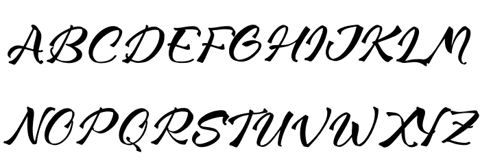 Magnite Lavingo Font UPPERCASE
