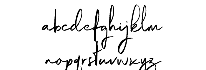 MagniteSmooth-Regular Font LOWERCASE