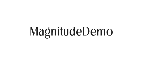 MagnitudeDemo Logo