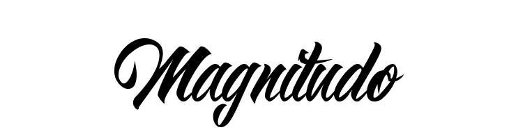 Magnitudo  नि: शुल्क फ़ॉन्ट्स डाउनलोड