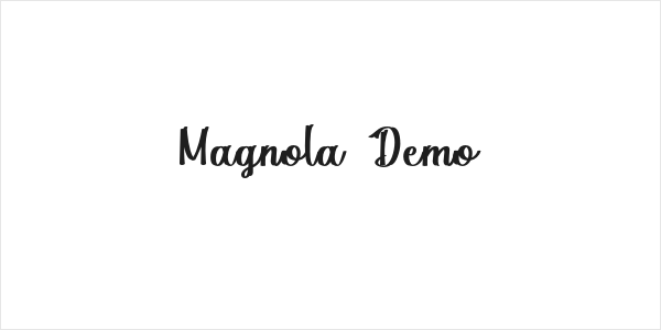 Magnola Demo Logo