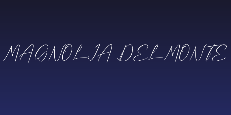 Magnolia Delmonte Social Header