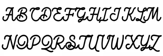 Magnolia Grande Regular Schriftart Groß