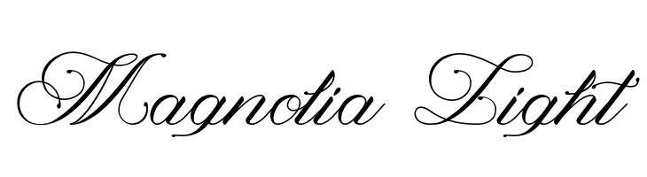 Magnolia Light Font