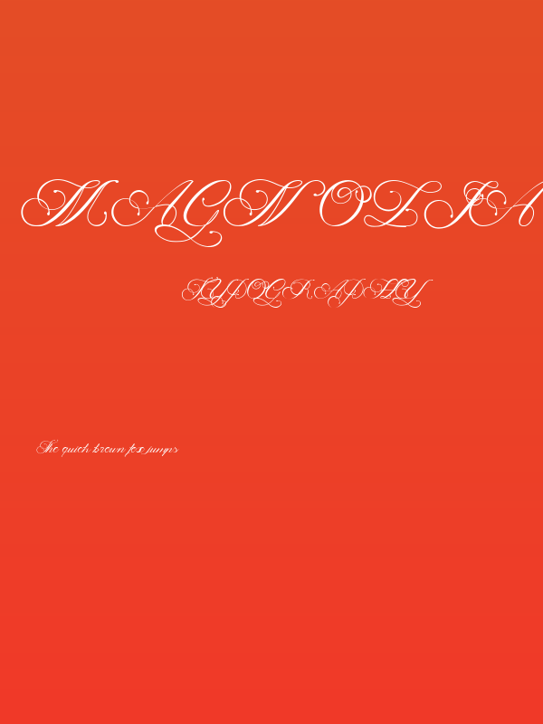 Magnolia Light Poster