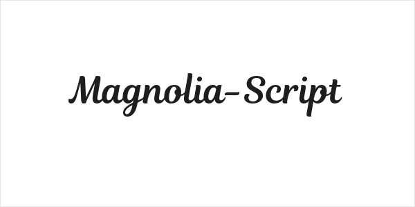 Magnolia-Script Logo
