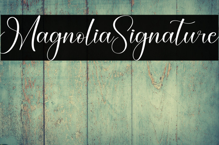 Magnolia Signature Example 2