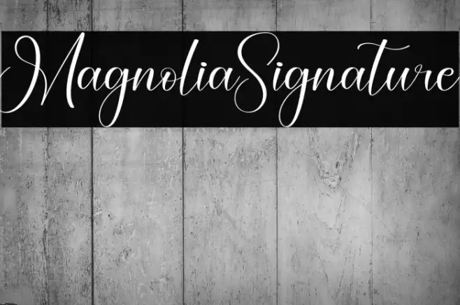 Magnolia Signature Example 2