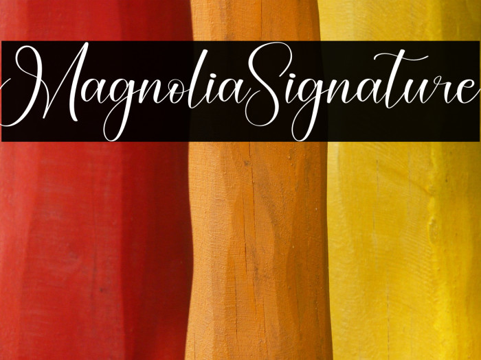 Magnolia Signature Example 3