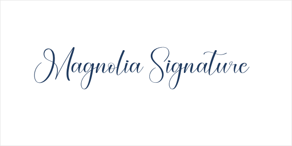 Magnolia Signature Logo
