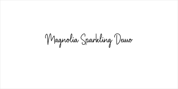 Magnolia Sparkling Demo Logo