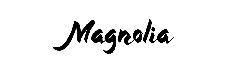 Magnolia  Скачать бесплатные шрифты