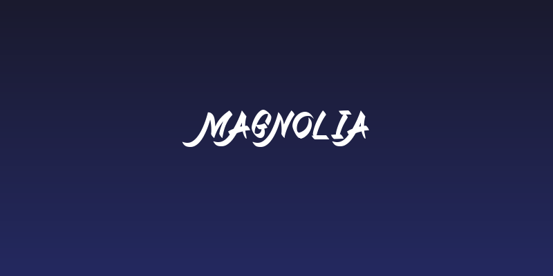 Magnolia Social Header