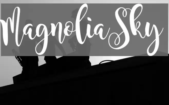 MagnoliaSky Font examples