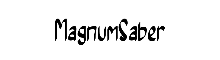 Magnum Saber  لخطوط تنزيل