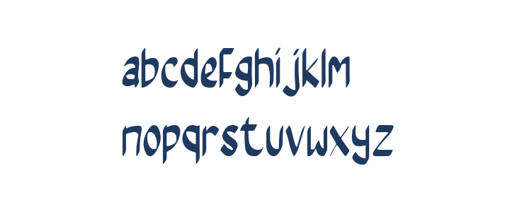 Magnum Saber Lowercase