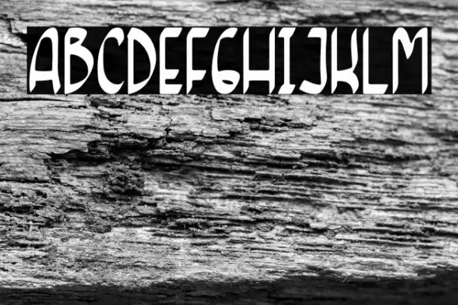 Magnum Saber Font examples