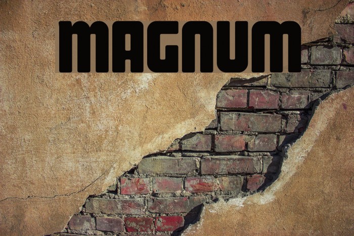 Magnum Font examples