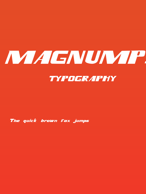 Magnump.i. Poster
