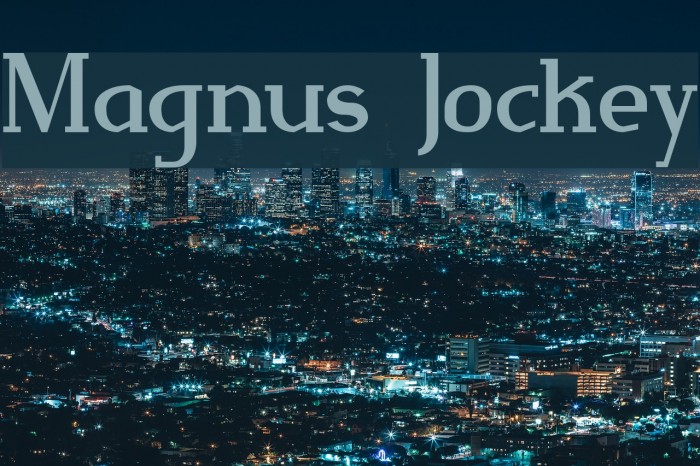 Magnus Jockey Example 1