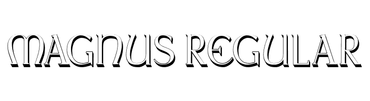 Magnus Regular  Descarca Fonturi Gratis
