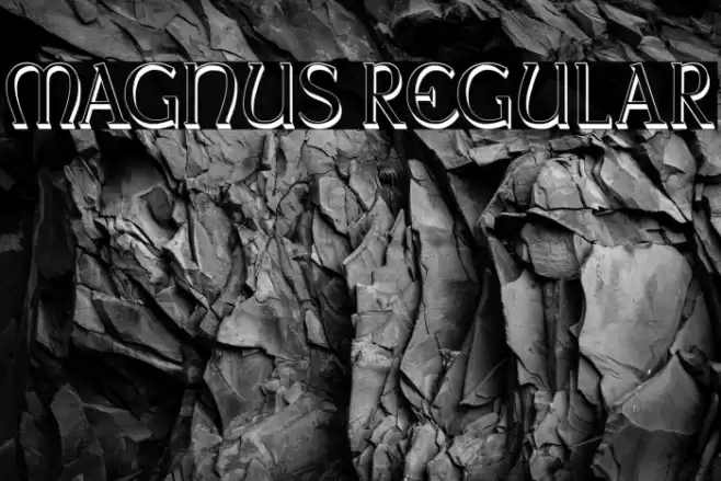 Magnus Regular Font examples