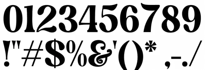 Magofah Font OTHER CHARS