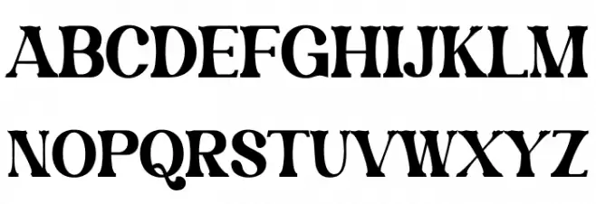 Magofah Шрифта ВЕРХНИЙ