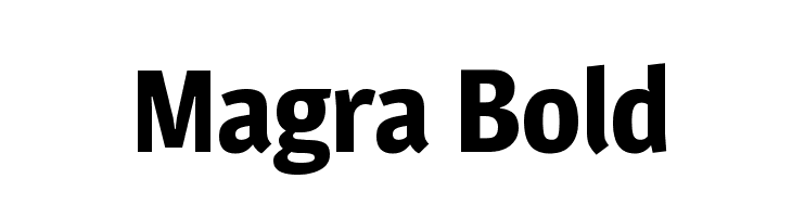 Magra Bold Font