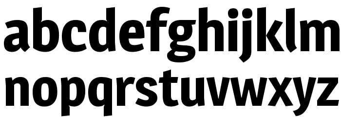 Magra Bold Font LOWERCASE