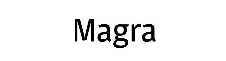 Magra Font