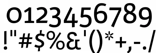 Magra Font OTHER CHARS