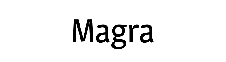 Magra  Frei Schriftart Herunterladen