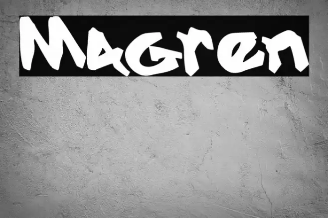 Magren خط examples