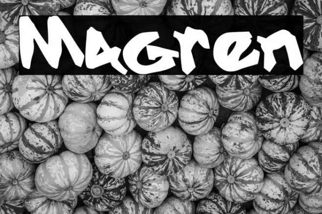 Magren خط examples