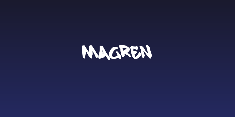 Magren Social Header