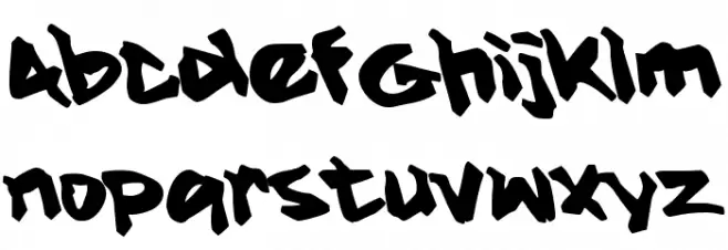 Magren خط أحرف صغيرة