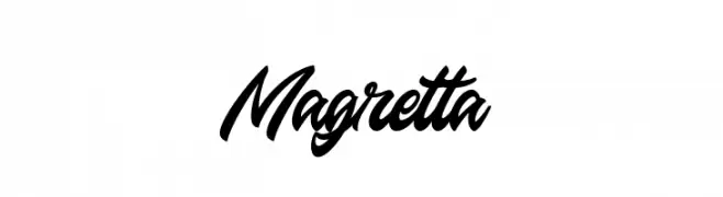 Magretta  नि: शुल्क फ़ॉन्ट्स डाउनलोड