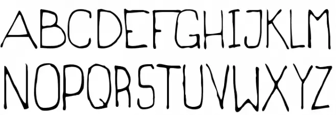 MagrilinhaRegular Шрифта ВЕРХНИЙ