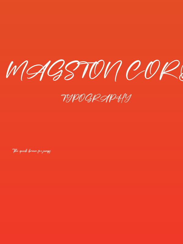 Magston Cordeli Poster