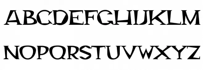 Magyar Serif Polices MAJUSCULES